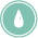 LEED credit symbol: water efficiency