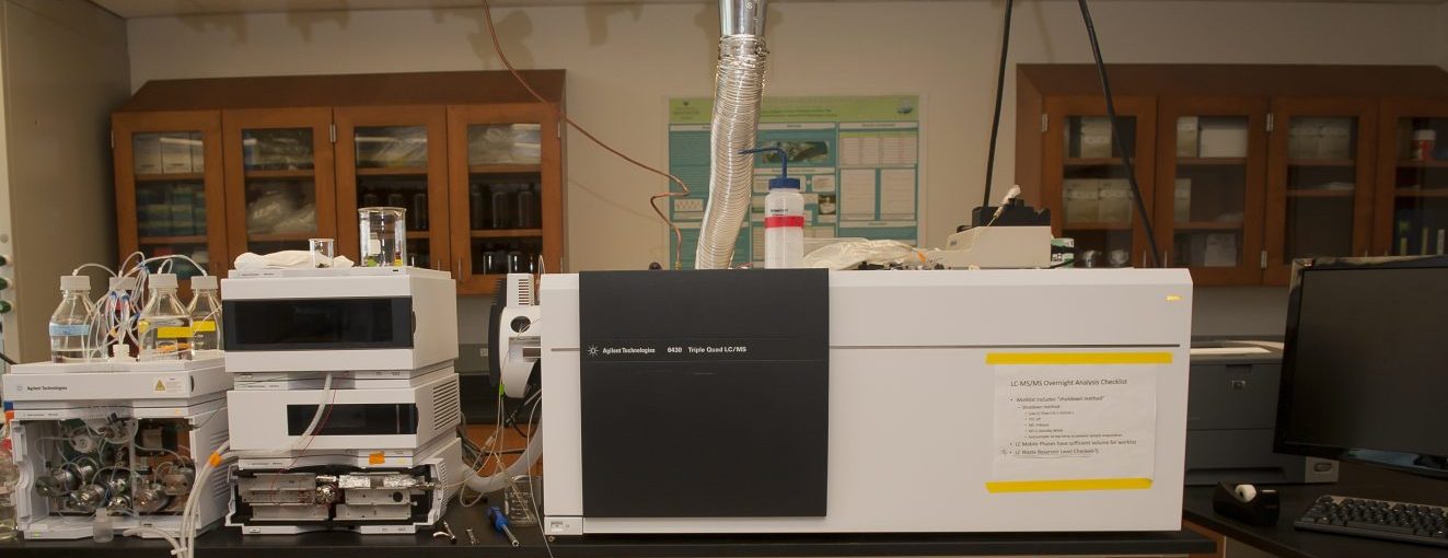 urban_waters_25 Lab equipment includes an Agilent Technologies 6430 Triple Quad LC/MS