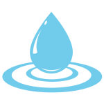 clean water zone icon